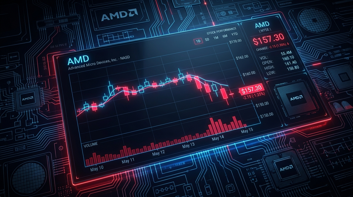 AMD Stock Down 2.06%: Volume Analysis and Market Context