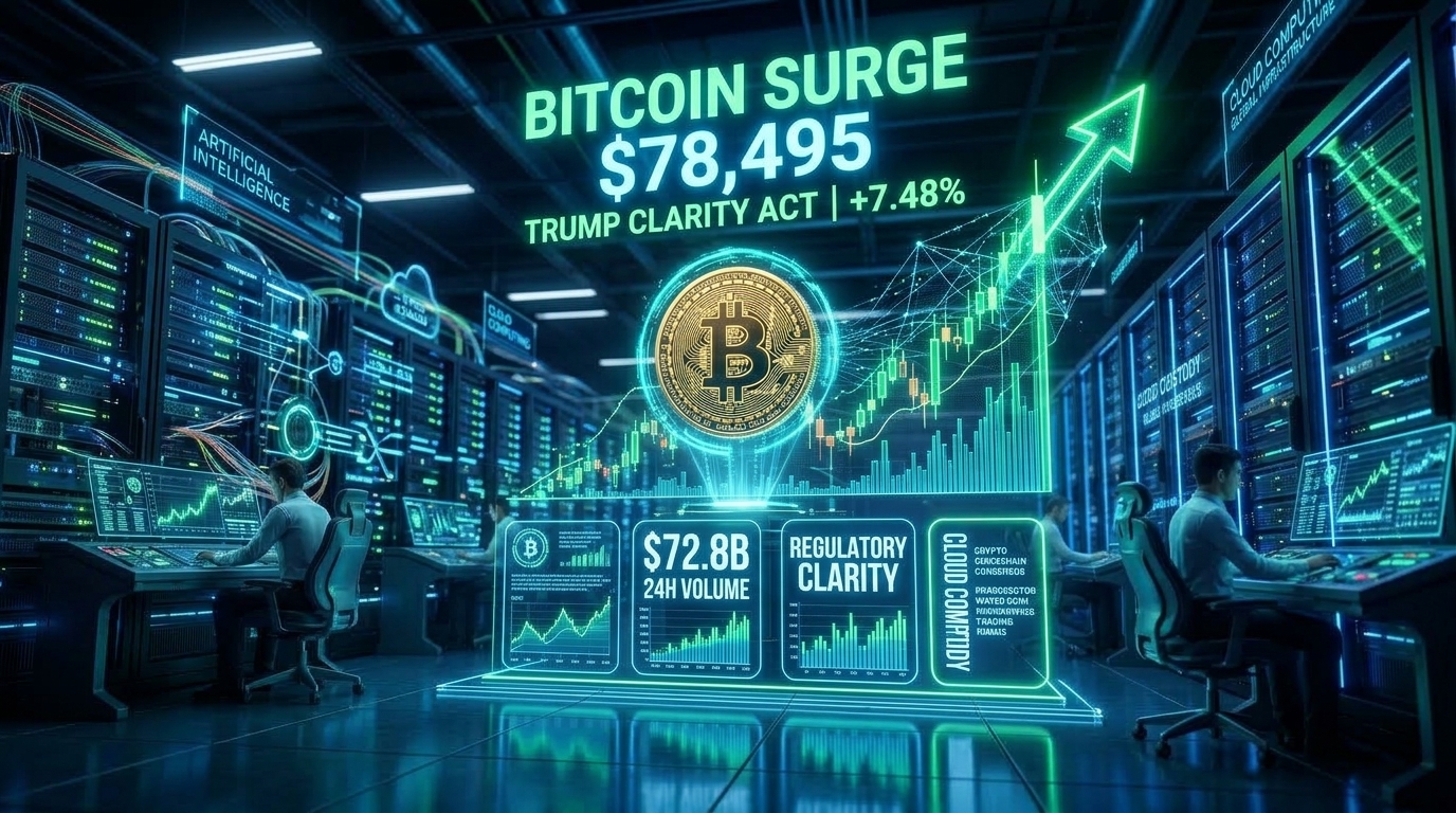 Bitcoin Surges to $78,495: Analysis of Trump's Clarity Act Impact